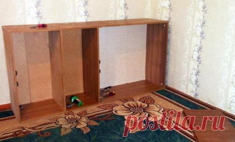 Уголок рукодельницы из старого шкафа