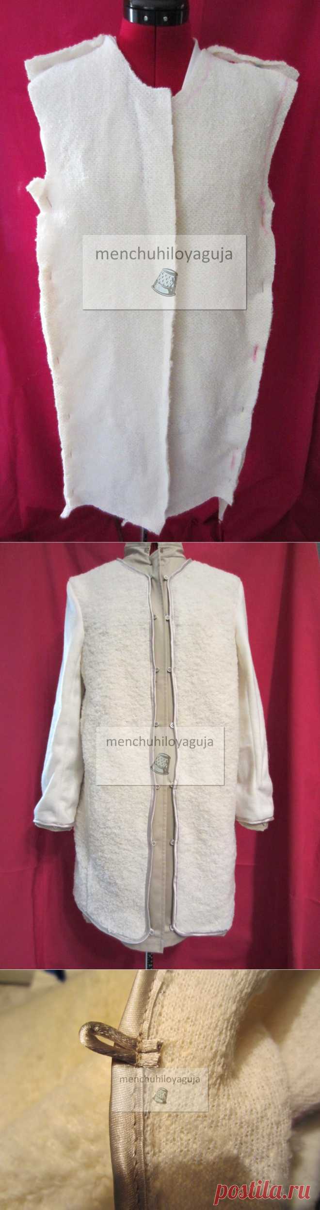 Шьем подстежку для верней одежды.