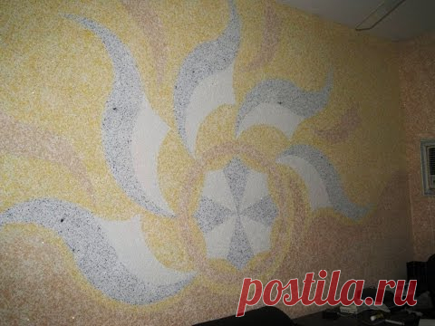 Жидкие обои своими руками: изготовление в домашних условиях