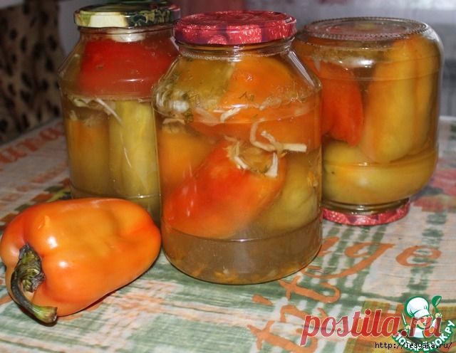 Фаршированный перец "Батька" на зиму