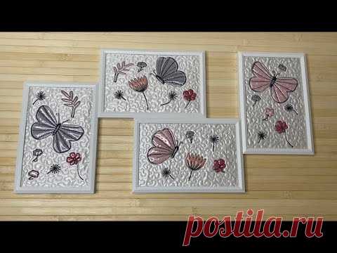 Мастер класс по созданию эффектной композиции. Стежка. Квилтинг. Quilting. Patchwork