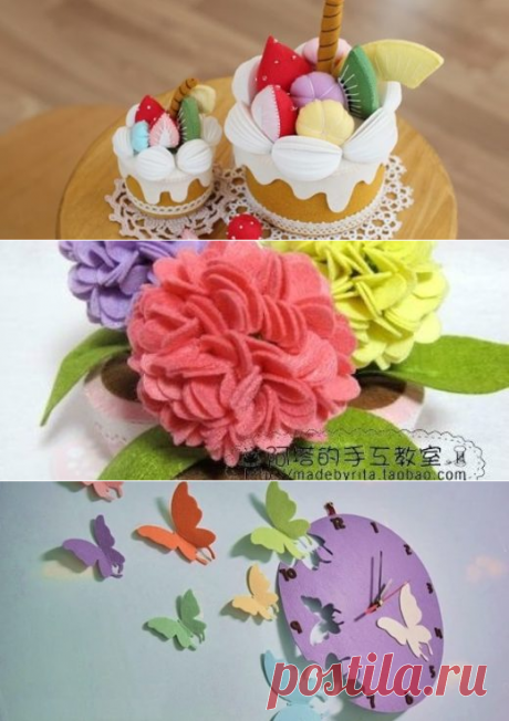 Handmade из фетра и войлока - Handmade-Paradise