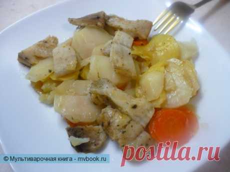 Пангасиус с овощами в мультиварке / Вторые блюда / Рецепты для мультиварки