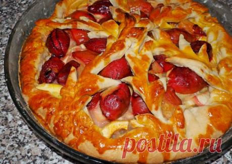 (4) Пирог яблочно-сливовый - пошаговый рецепт с фото. Автор рецепта Татьяна Сергеева . - Cookpad