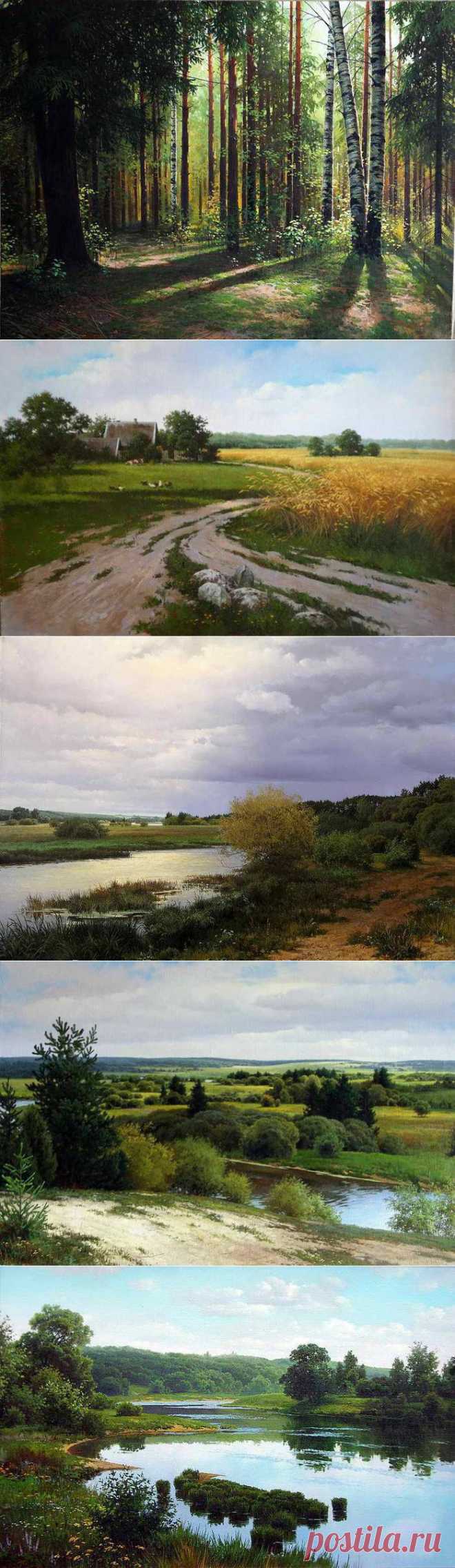 Художник Сергей Трухан. Пейзажная живопись.