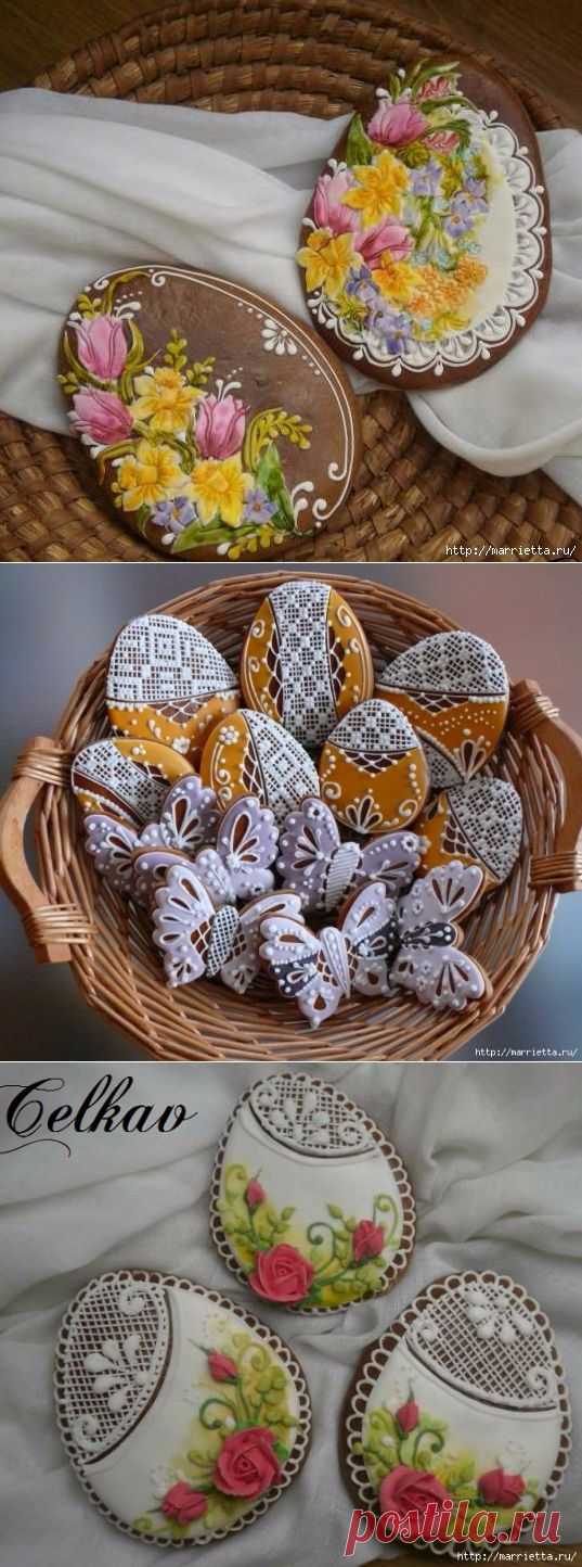 Медовники. Пасхальные медовые пряники