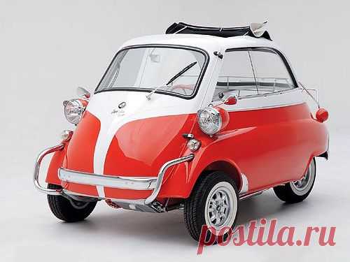 1957, Bmw Isetta 300. Вот такая прапрабабушка современных красавиц или Вот с чего всё начиналось.