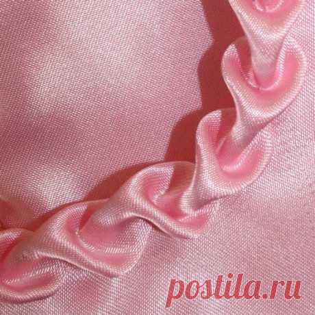 Поделки своими руками - Как сшить оборку «Сердце» своими руками