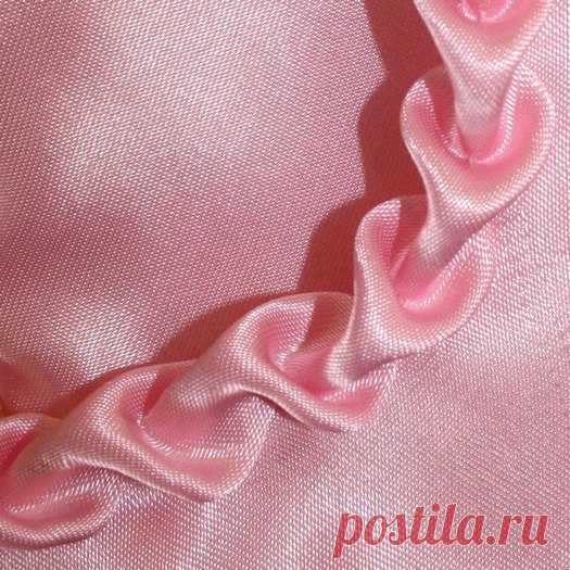 Поделки своими руками - Как сшить оборку «Сердце» своими руками