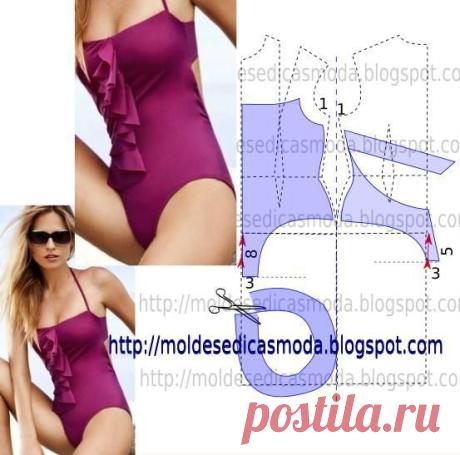 22 выкройки и 8 способов получить лекало белья и купальников