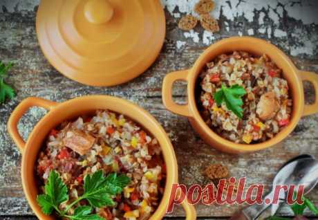 Удивительно вкусная гречка с луком и морковью