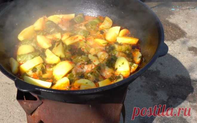 Голубцы в казане по узбекскому традиционному рецепту - БУДЕТ ВКУСНО! - медиаплатформа МирТесен