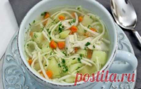 Куриный суп с лапшой / Куриные супы / TVCook: пошаговые рецепты c фото