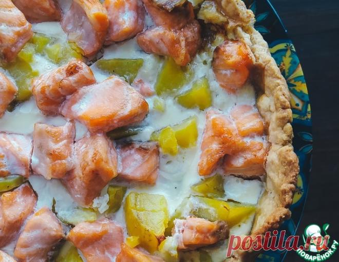 Киш с форелью – кулинарный рецепт