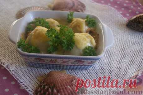 Рецепт: Кальмары фаршированные на RussianFood.com