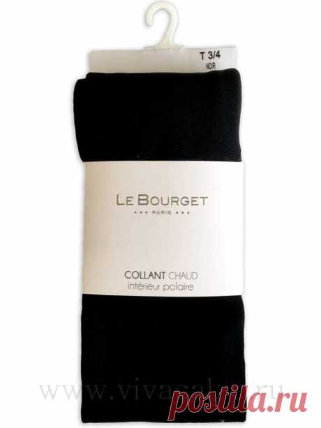 Le Bourge CHAUD interieur polaire 100D колготки теплые с флисом купить