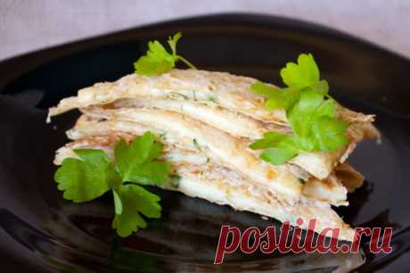 Сулугуни в лаваше - Пошаговый рецепт с фото | Закуски | Вкусный блог - рецепты под настроение