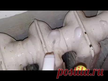 легко отмыть очень грязную батарею на кухне (часть 3)