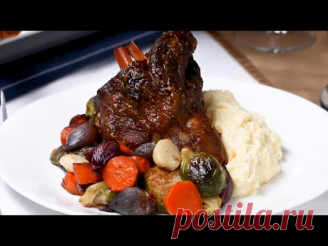 Elegant Braised Lamb Shanks