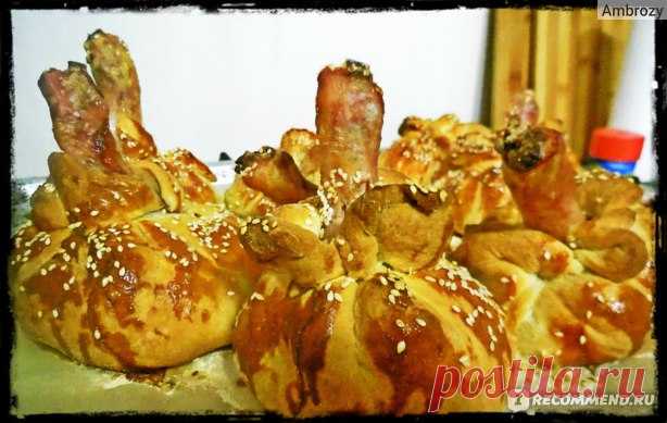 Куриная ножка в Тесте слоеное дрожжевое Морозко -