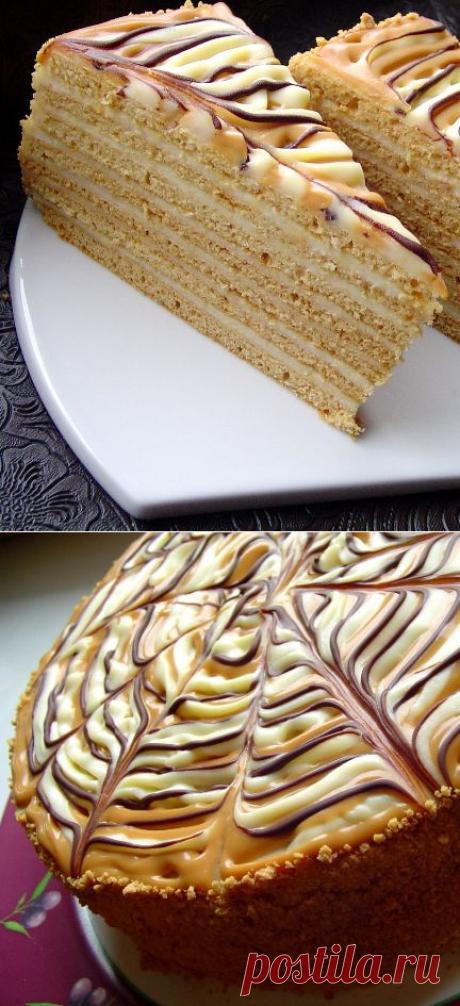 Медовый торт .Три простых рецепта