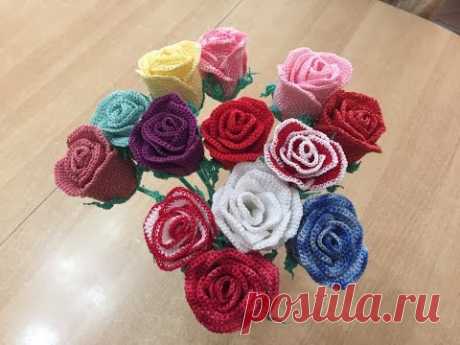 Tuto rose au crochet