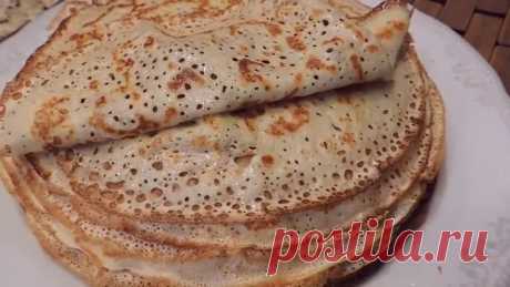 БЛИНЫ тонкие, кружевные, БЕЗУМНО ВКУСНЫЕ! Блинчики. Фирменный рецепт от Милении