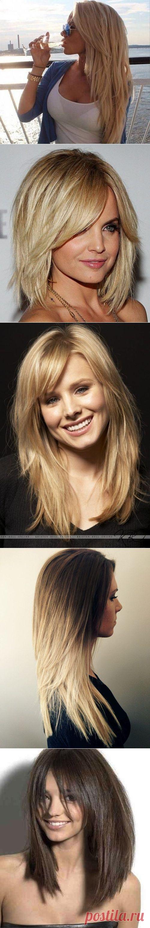Стрижка "Лесенка" - подборка самых красивых фото / Все для женщины