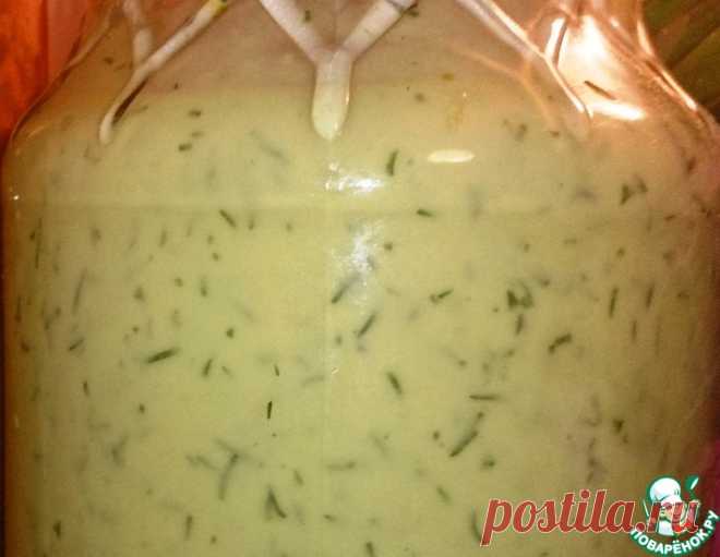 Соус из белой фасоли с чесноком – кулинарный рецепт