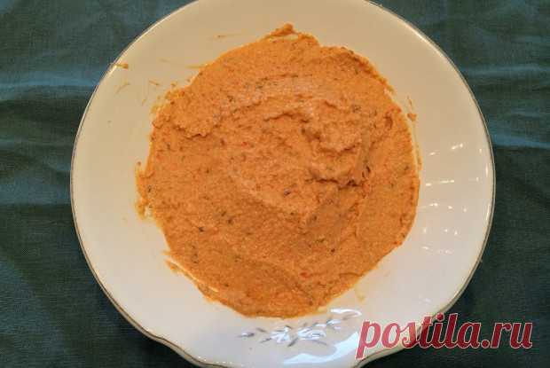 Хумус с печеным перцем рецепт – средиземноморская кухня: закуски. «Еда»