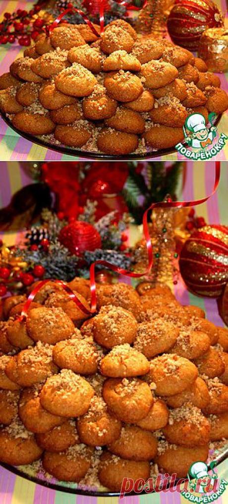 Греческое рождественское печенье-&quot;Меломакарона&quot; - кулинарный рецепт