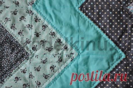 Красивое одеяло в технике квилтинг. Лоскутное шитье своими руками.
