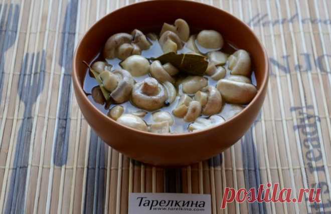 Маринованные шампиньоны