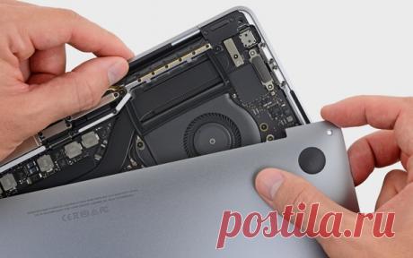 iFixit разобрали новый MacBook Pro 2018 Ремонтопригодность нового MacBook Pro по версии iFixit составила всего 1 балл из 10.