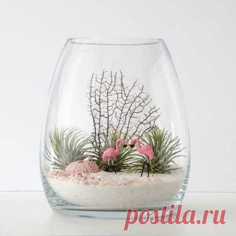 Флорариумы с цветным песком: идеи — Сделай сам, идеи для творчества - DIY Ideas