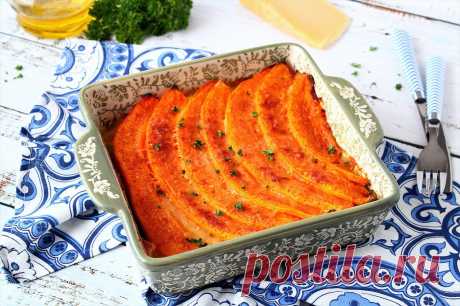 Запеченная тыква с сыром по-итальянски рецепт с фото пошагово - 1000.menu