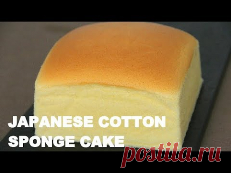 Japanese Cotton Sponge Cake 日式海绵蛋糕 ll Apron