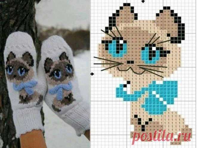 Варежки ручной работы — Сделай сам, идеи для творчества - DIY Ideas