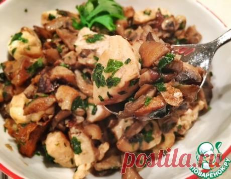 Курица с грибами "Ничего лишнего" - кулинарный рецепт