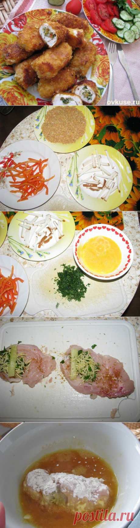 Вертуны с колбасным сыром в сладких кукурузных хлопьях - Простые рецепты Овкусе.ру