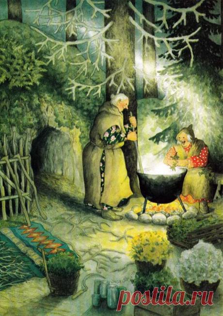 Финская художница Инге Лёок