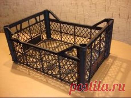 ПОЛЕЗНЫЕ ПРЕДМЕТЫ ИЗ ПЛАСТИКОВЫХ ЯЩИКОВ