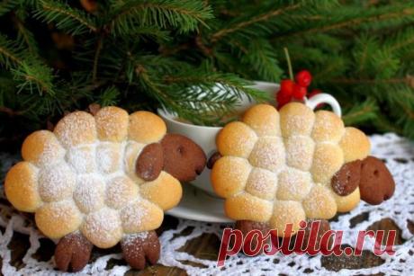 Ещё одно печенье «Новогодние овцы»