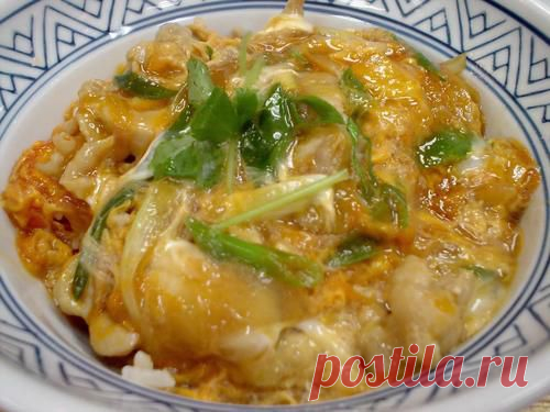 "Оякодон"-курица в саке | БУДЕТ ВКУСНО!
