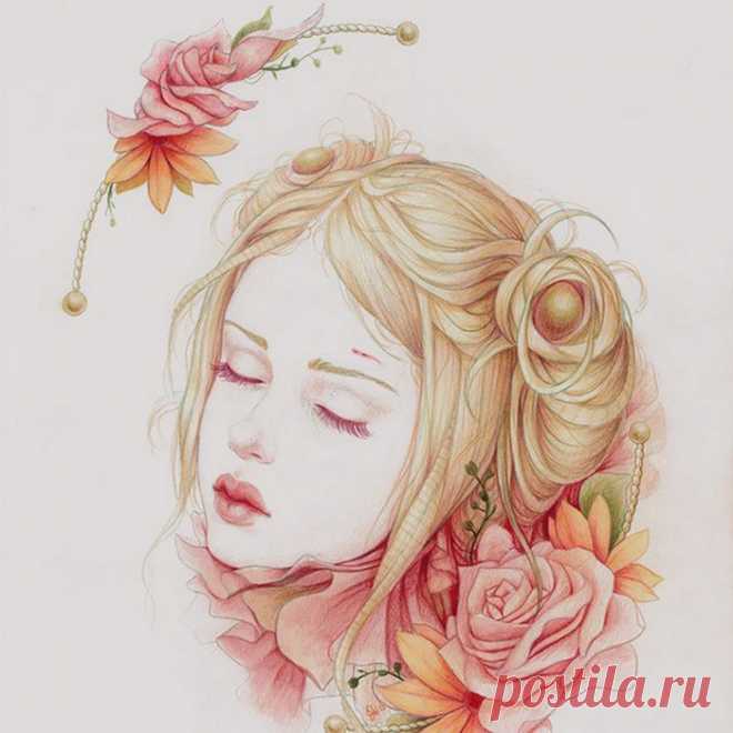 Женские портреты от Дженнифер Хили (Jennifer Healy)