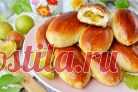 Пирожки со сливами духовые - пошаговый рецепт с фото на Повар.ру