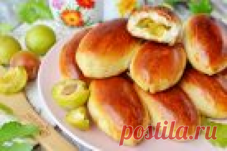 Пирожки со сливами духовые - пошаговый рецепт с фото на Повар.ру