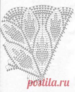 Вязание крючком и спицами/Crochet and knitting: Накидка крючком