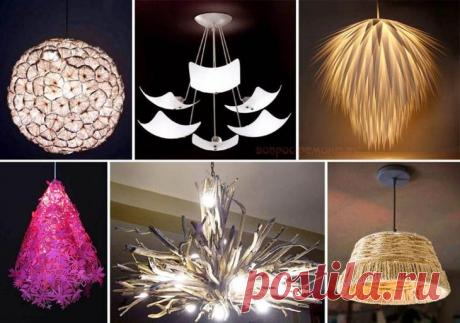 Люстра своими руками - секреты изготовления Люстра это осветительный прибор и элемент декора потолка, комнаты в целом. Современные производители предлагают огромный выбор этих предметов, но иногда они не удовлетворяют потребителя.
В таких случа...