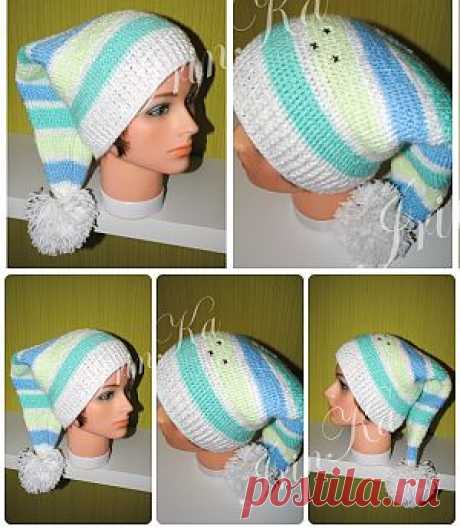 Шапка Буратинка. Мастер-класс от IrinKa |